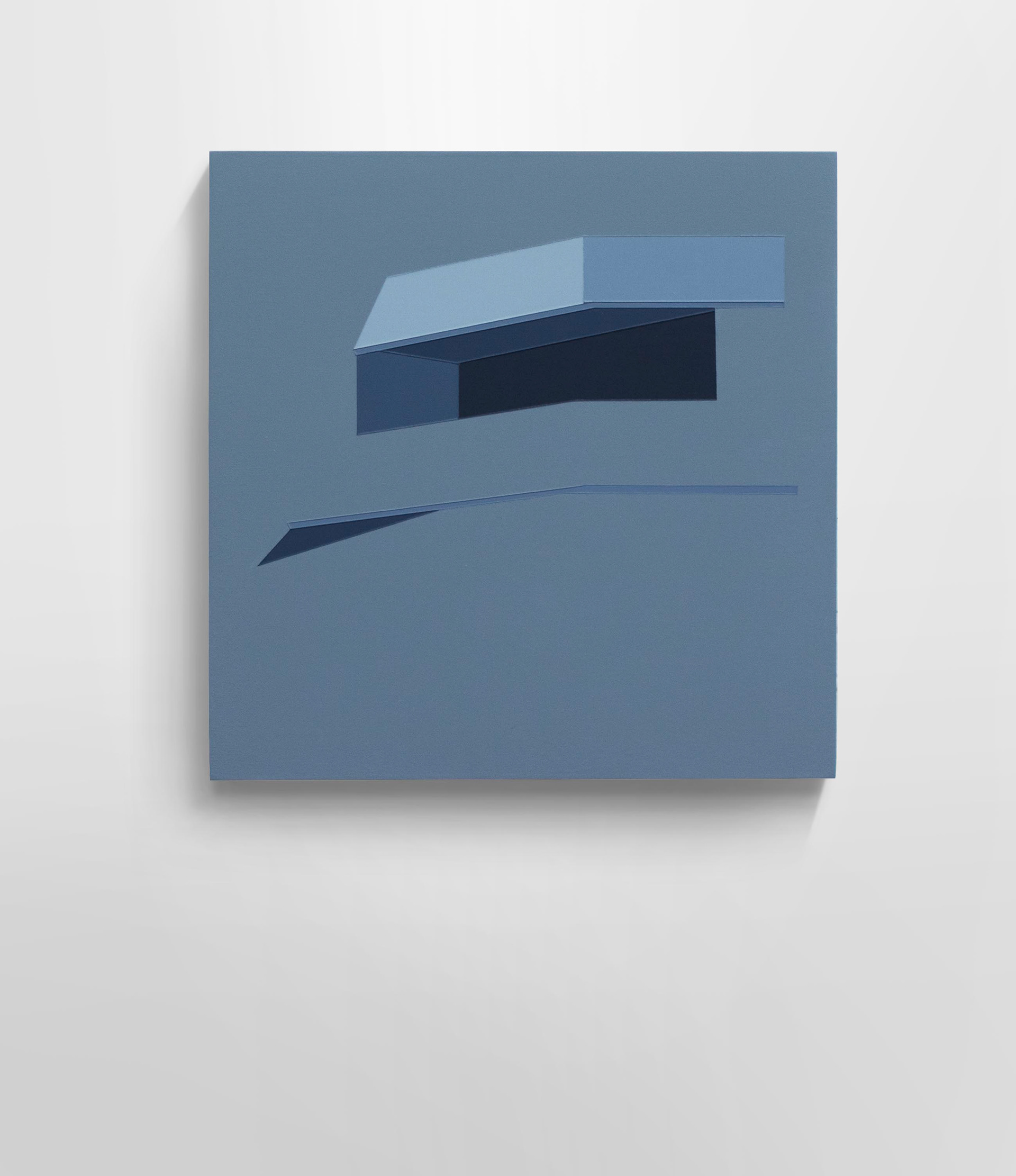 WC1Y 2AW, acrylic on board, 20 x 20 cm, private collection