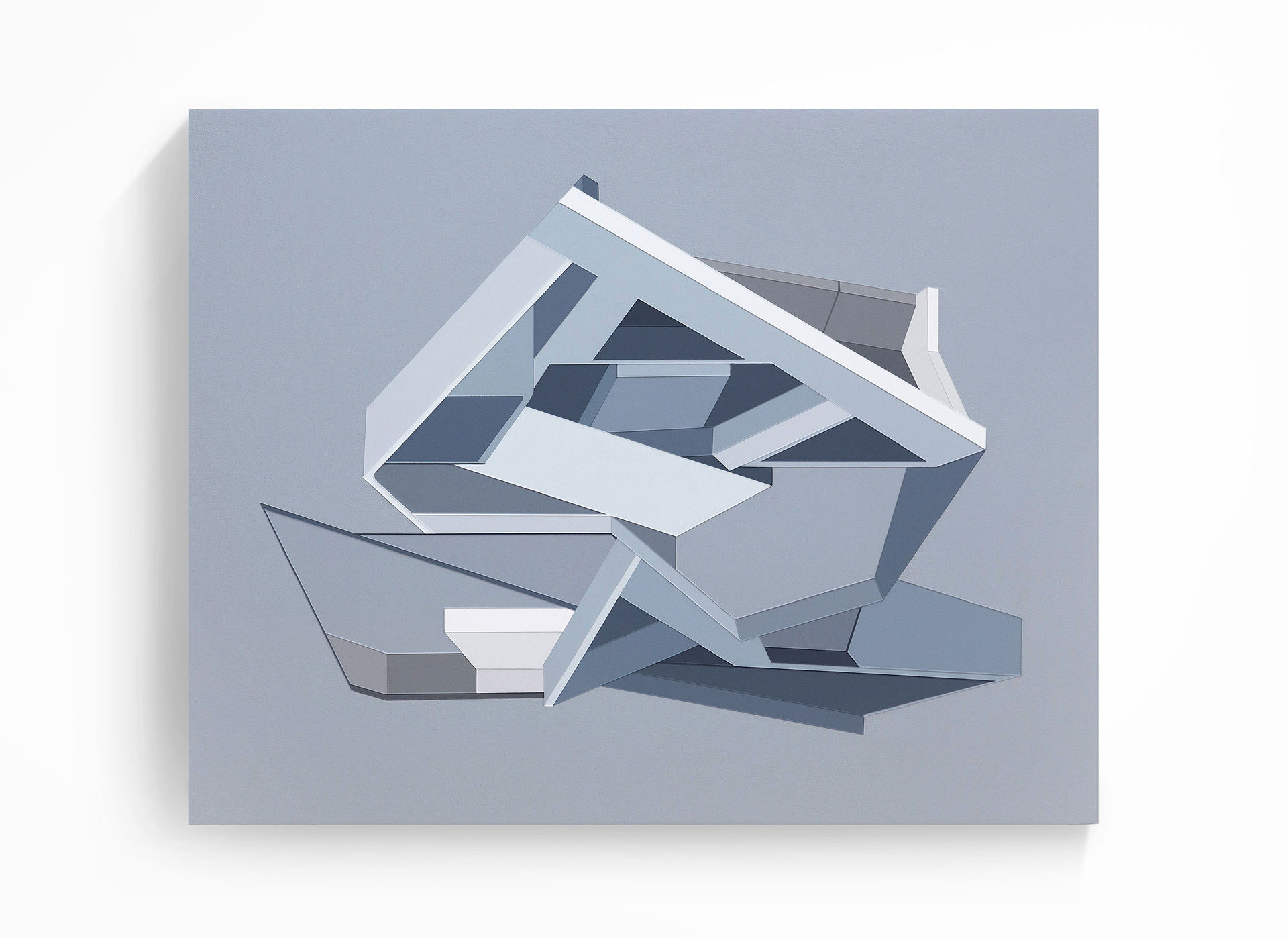 G82 6SP, acrylic on board, 28 x 35.5 cm, private collection