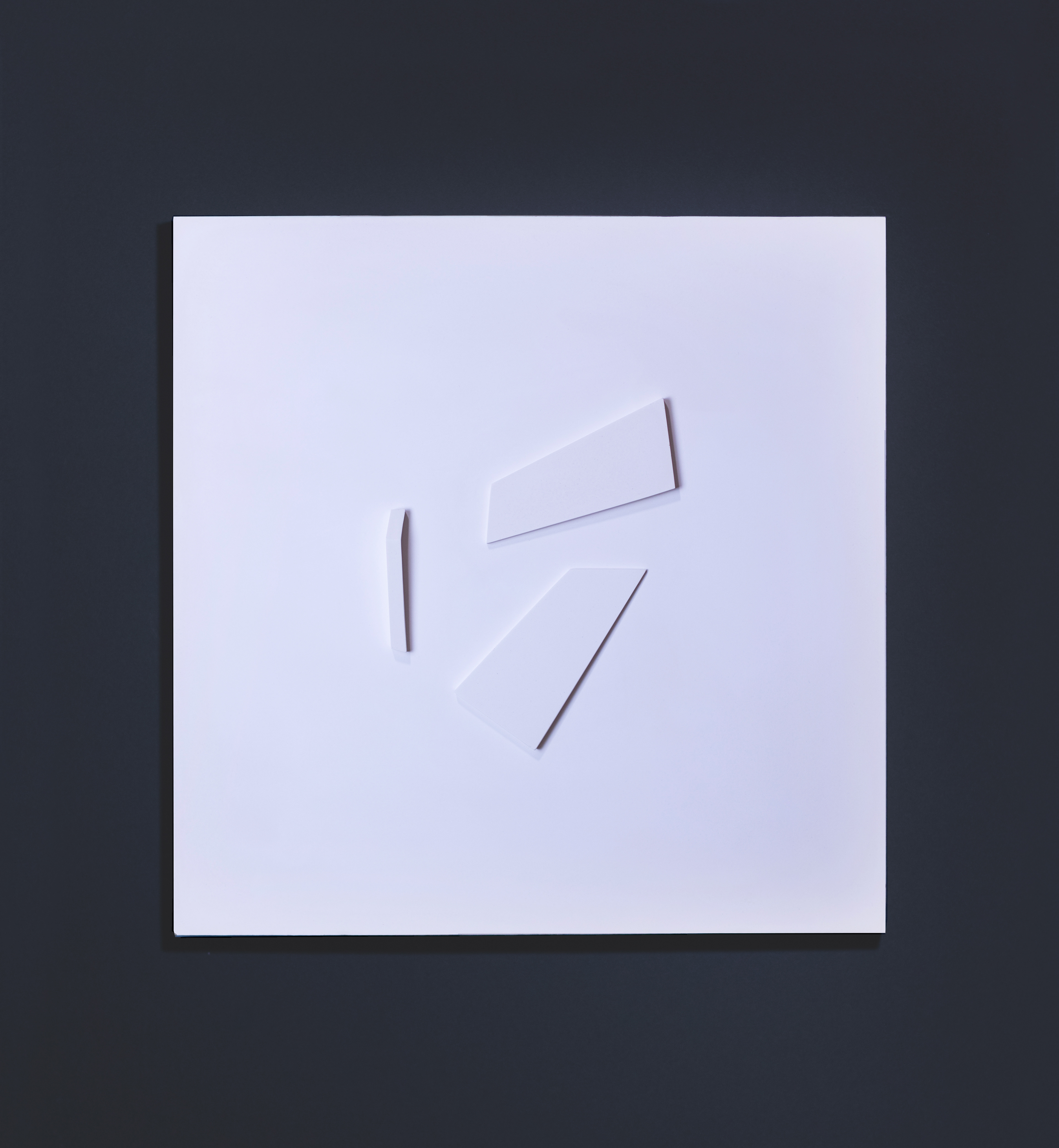 WC3H, plaster, 36.5 x 36.5 cm, private collection