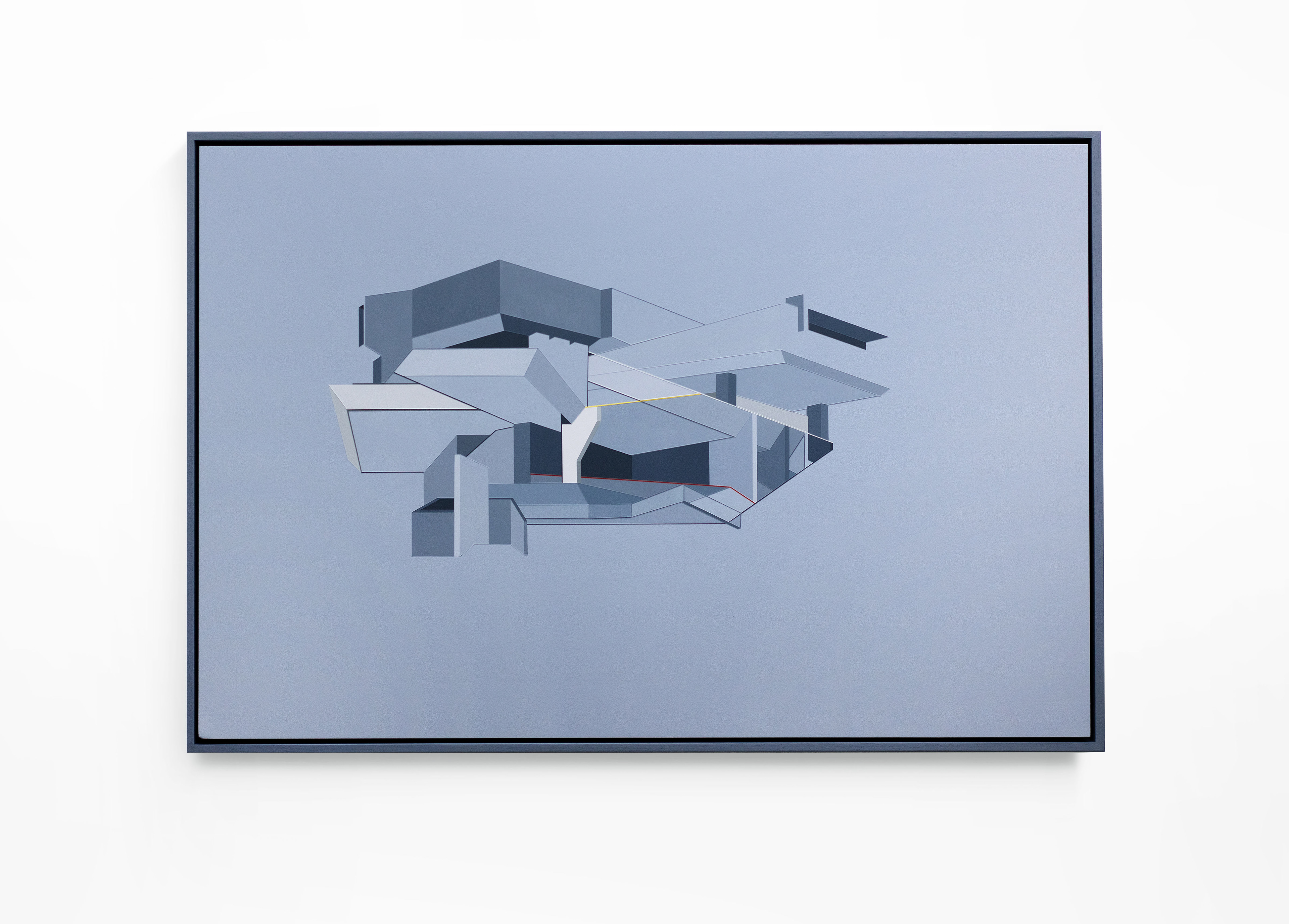 WC1N 8XX, acrylic on board, 63 x 93 cm, available