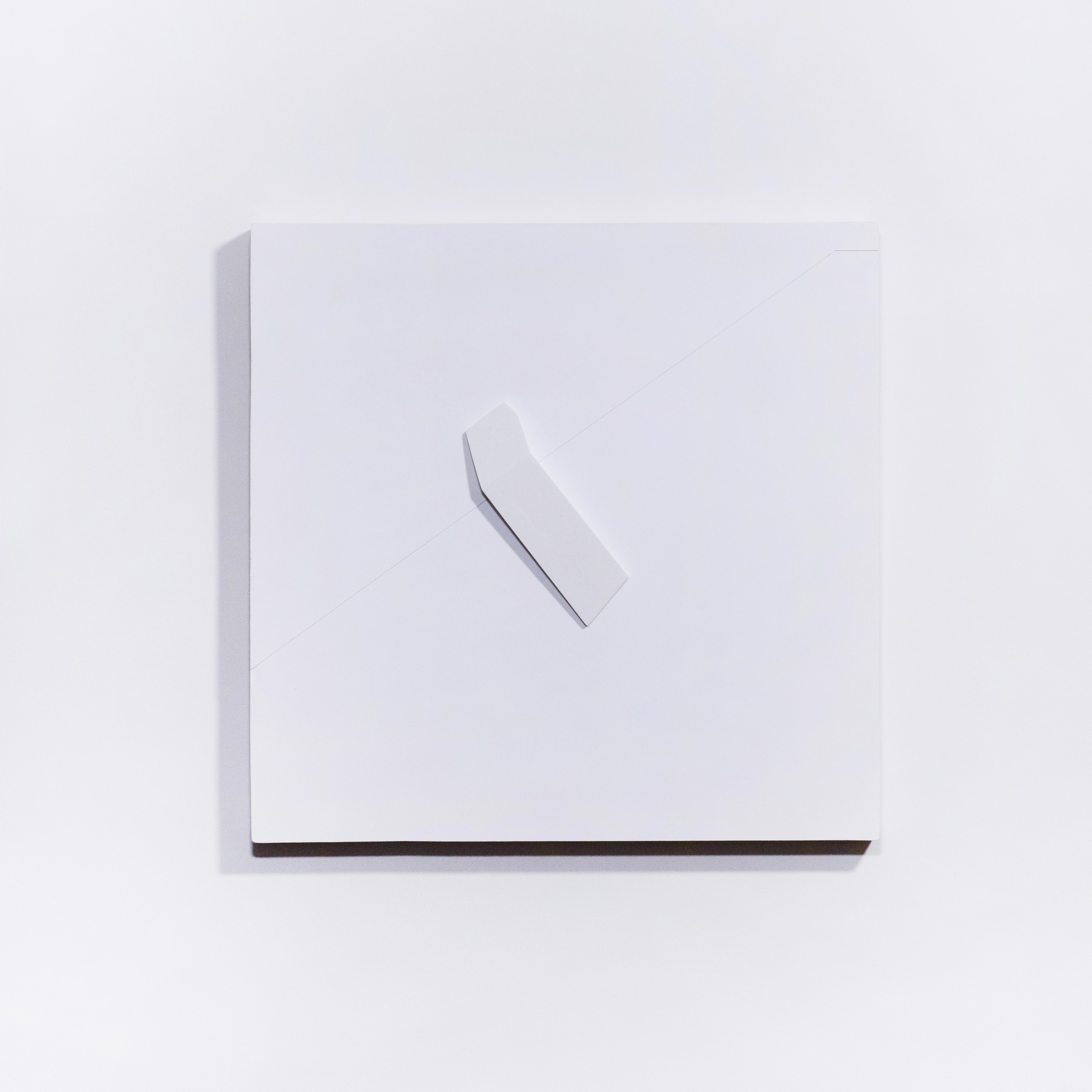 WC1H, plaster, 26.5 x 26.5 cm, available