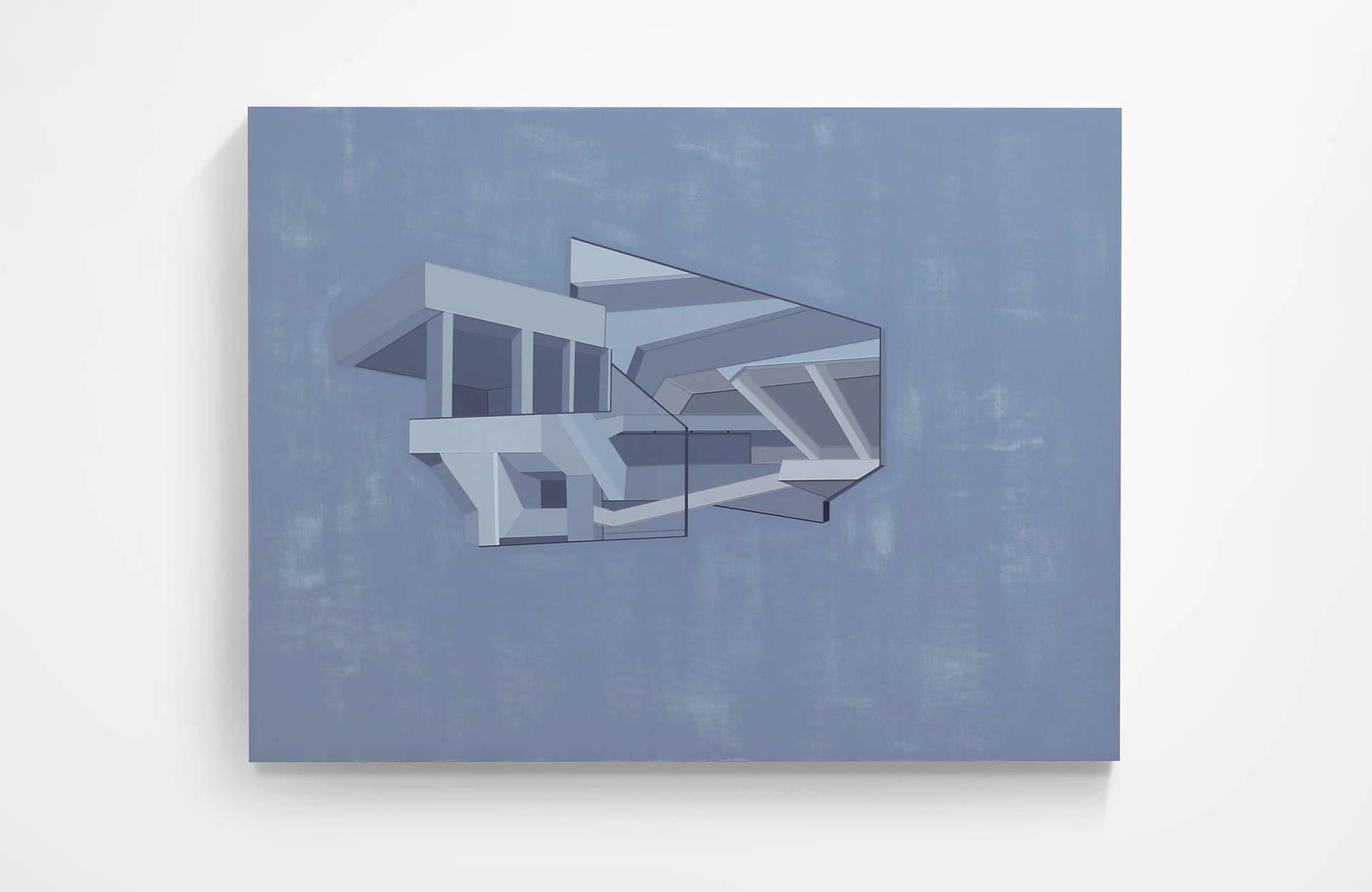 SE1 9NT, mixed media, 45 x 60 cm, private collection
