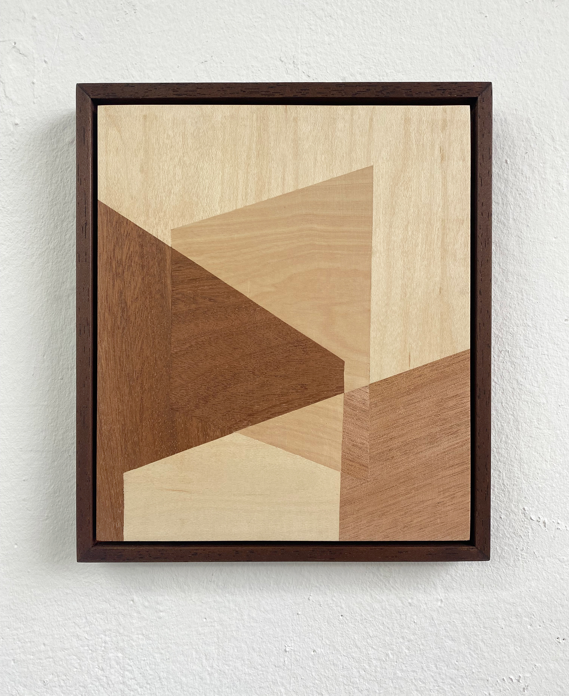 EC3Y 6QZ, wood veneer, 22 x 19 cm, private collection