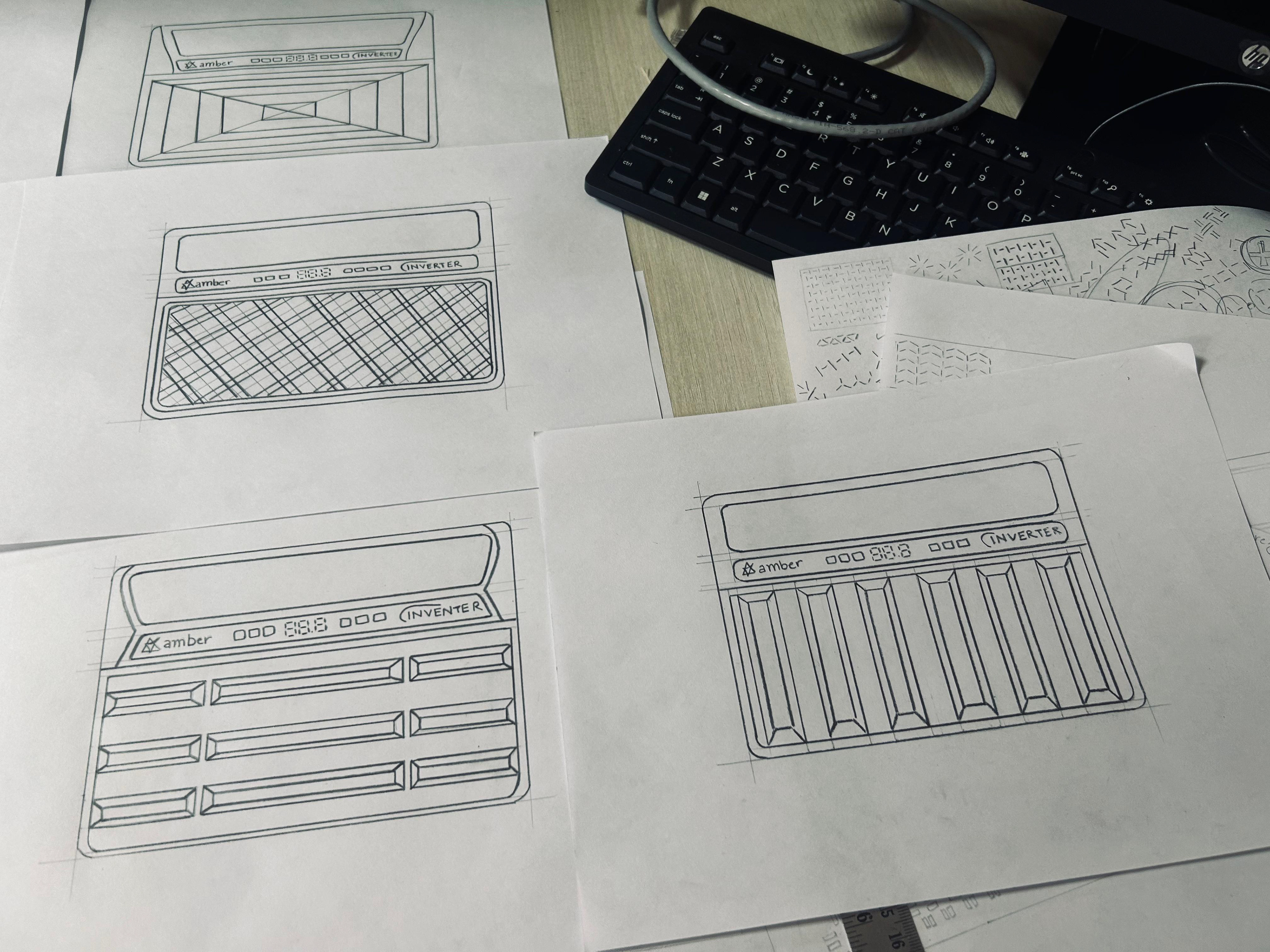 (2.1) Initial Sketches