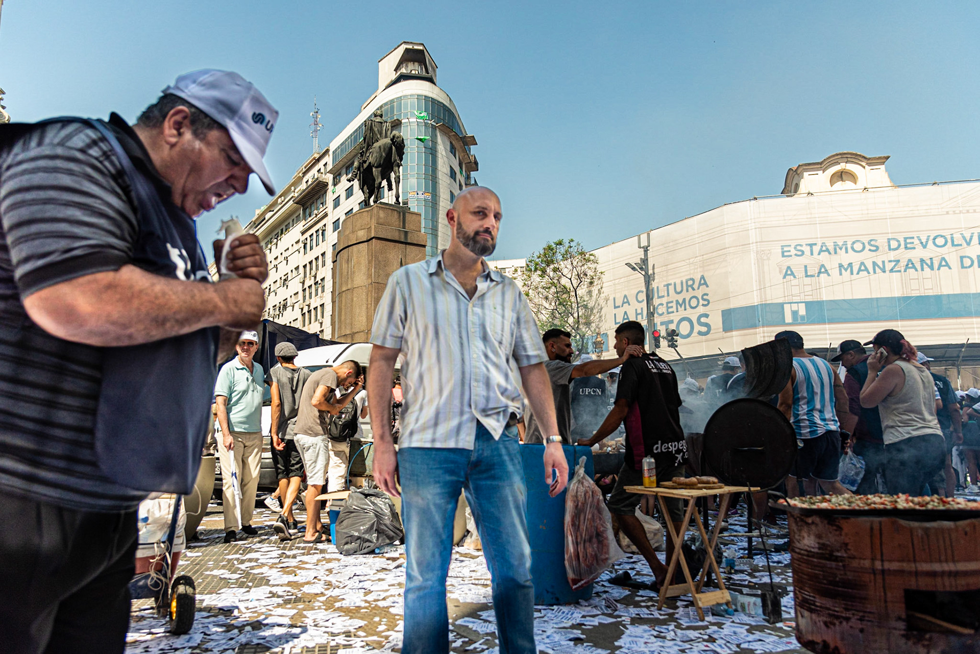 Presidential inauguration of Alberto Fernandez in Argentina.