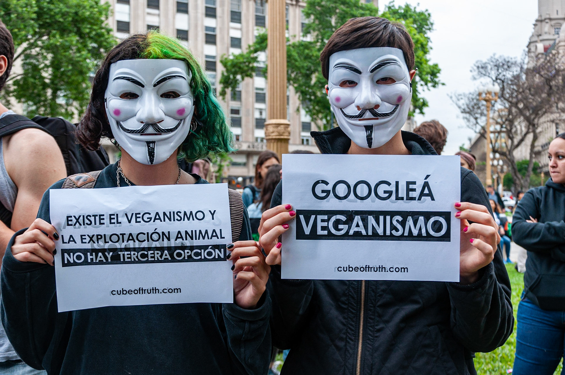 01-10-2019 En el día mundial del veganismo Marcha en Buenos Aires.   #1N #antiespecismo #veganismo #justicia #libertad #etica #respeto #conciencia