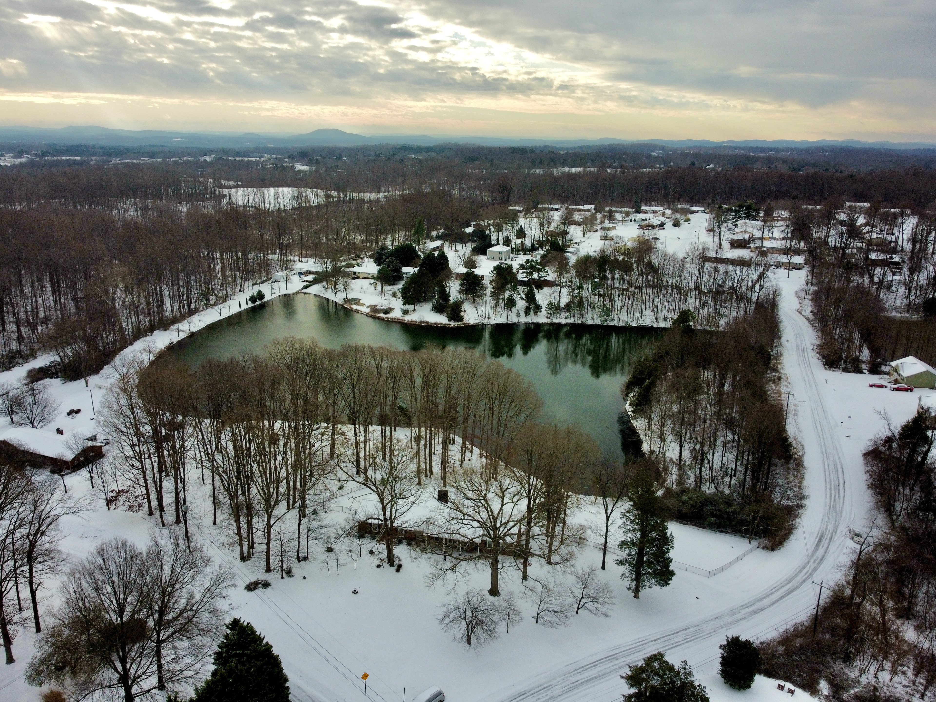 My mom's pond, Trinity, NC