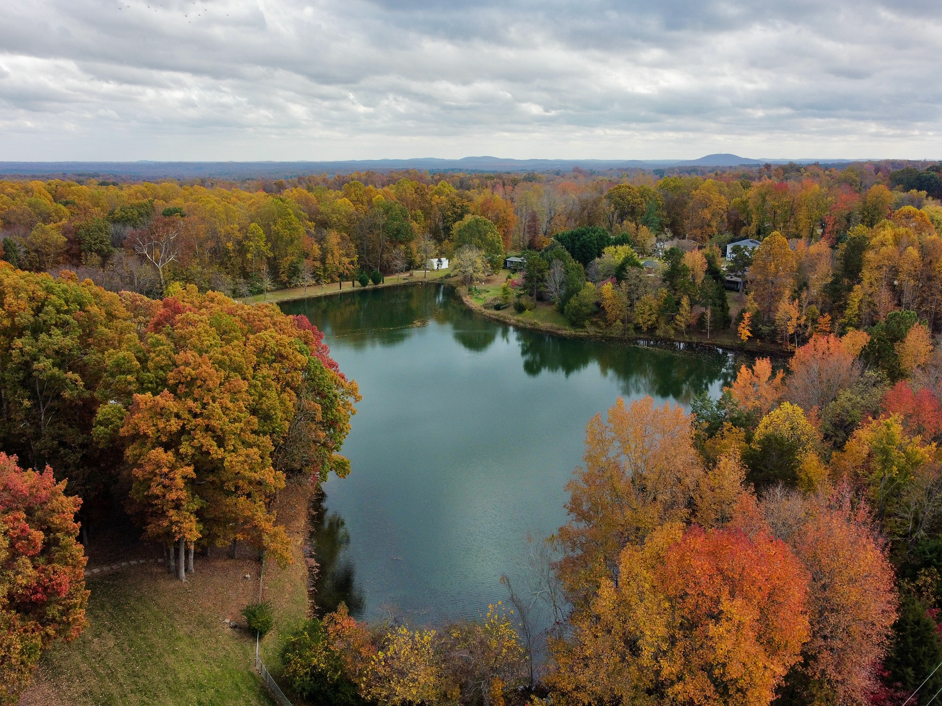 My mom's pond, Trinity, NC