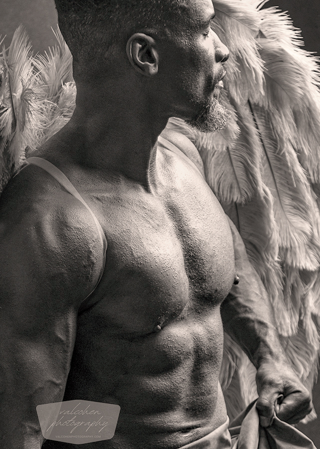 Power Pose, Fitness, Wings, Warrior, Male