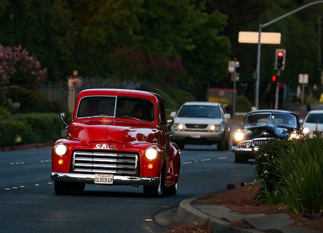 Classic Car, Cruising, Classic Cars, Classic Truck, GMC Truck, Red