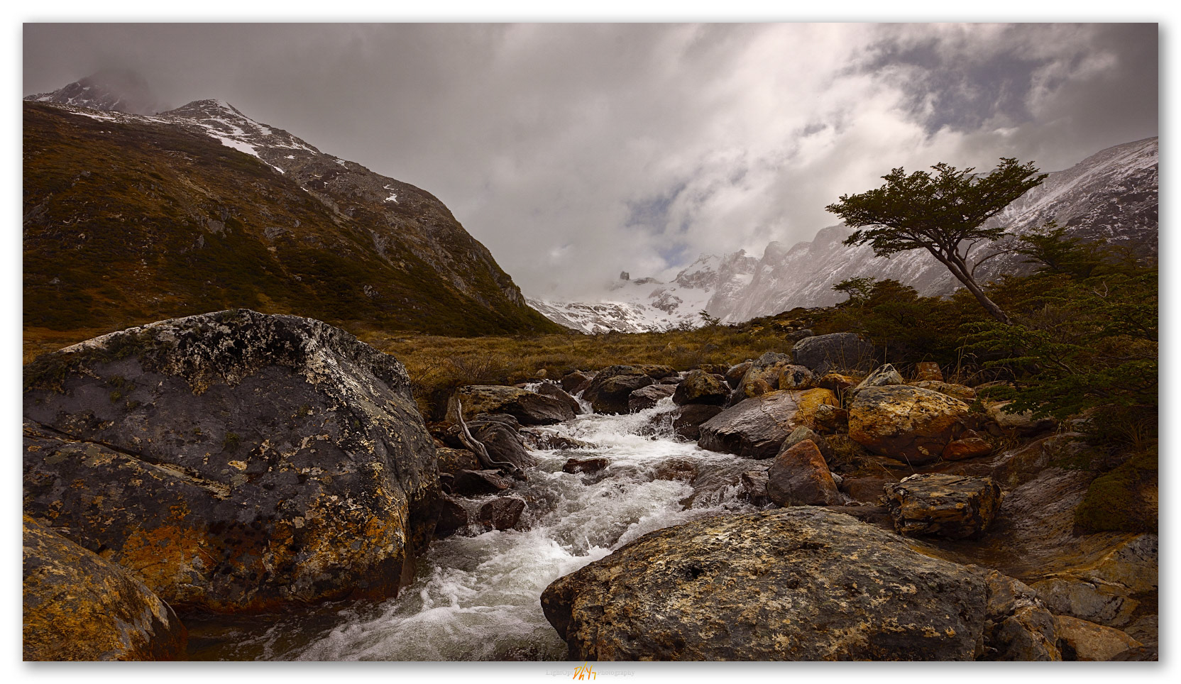 Promises. Glacial runoff below Laguna Esmeralda, Argentina