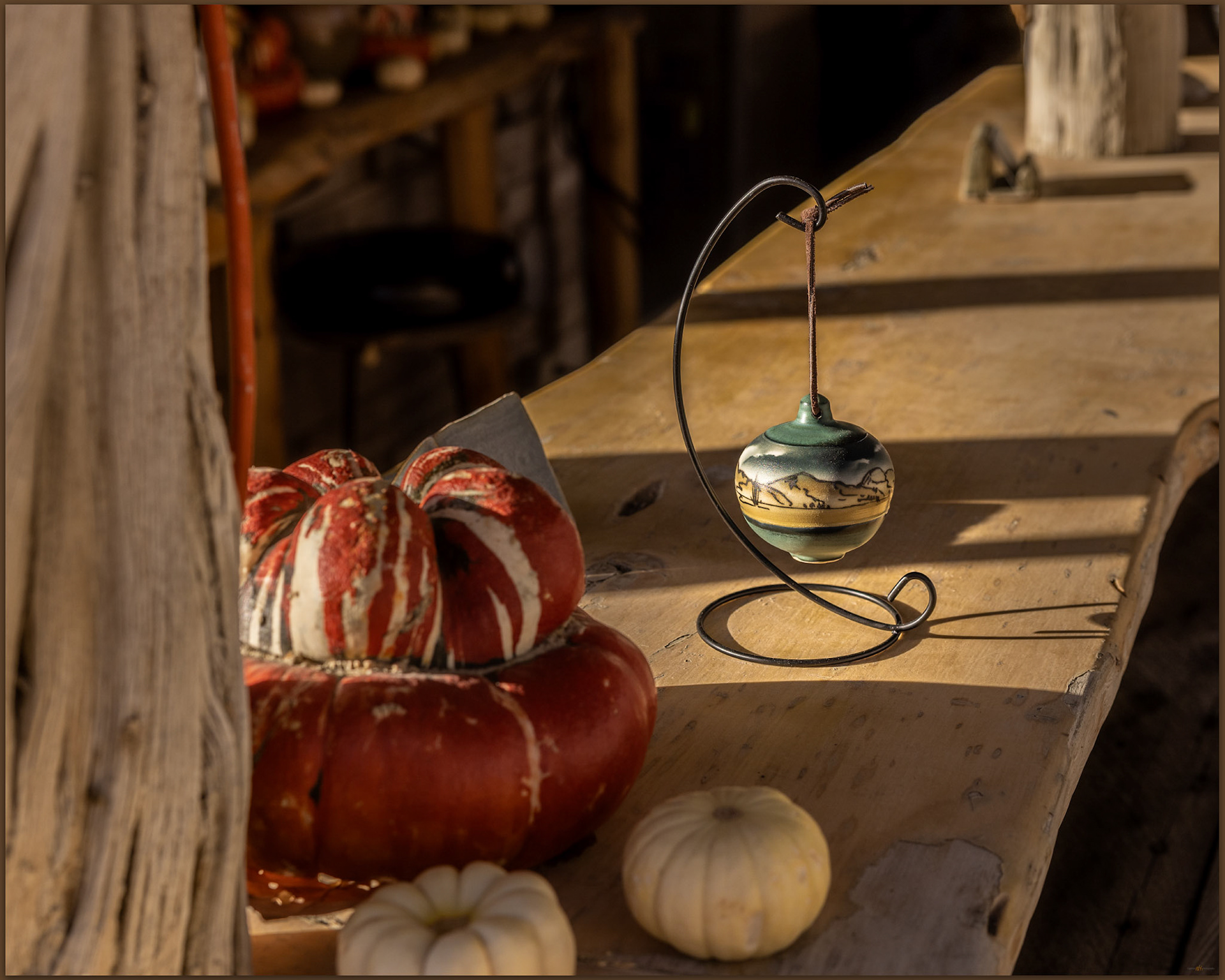 Pendulum desert. Planet X Pottery, Smoke Creek Desert, NV, USA