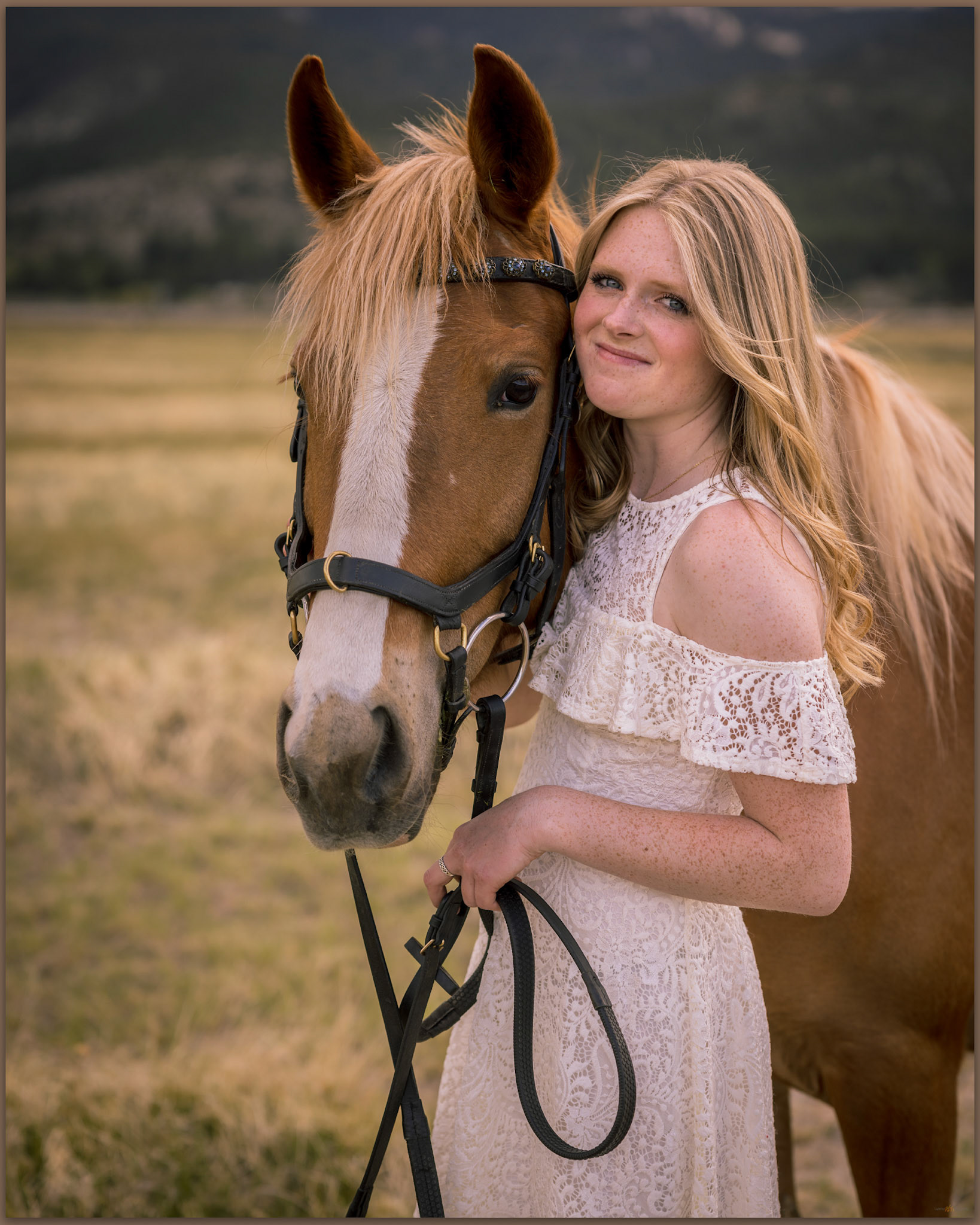 Chloe and Denali. Washoe Valley, NV, USA
