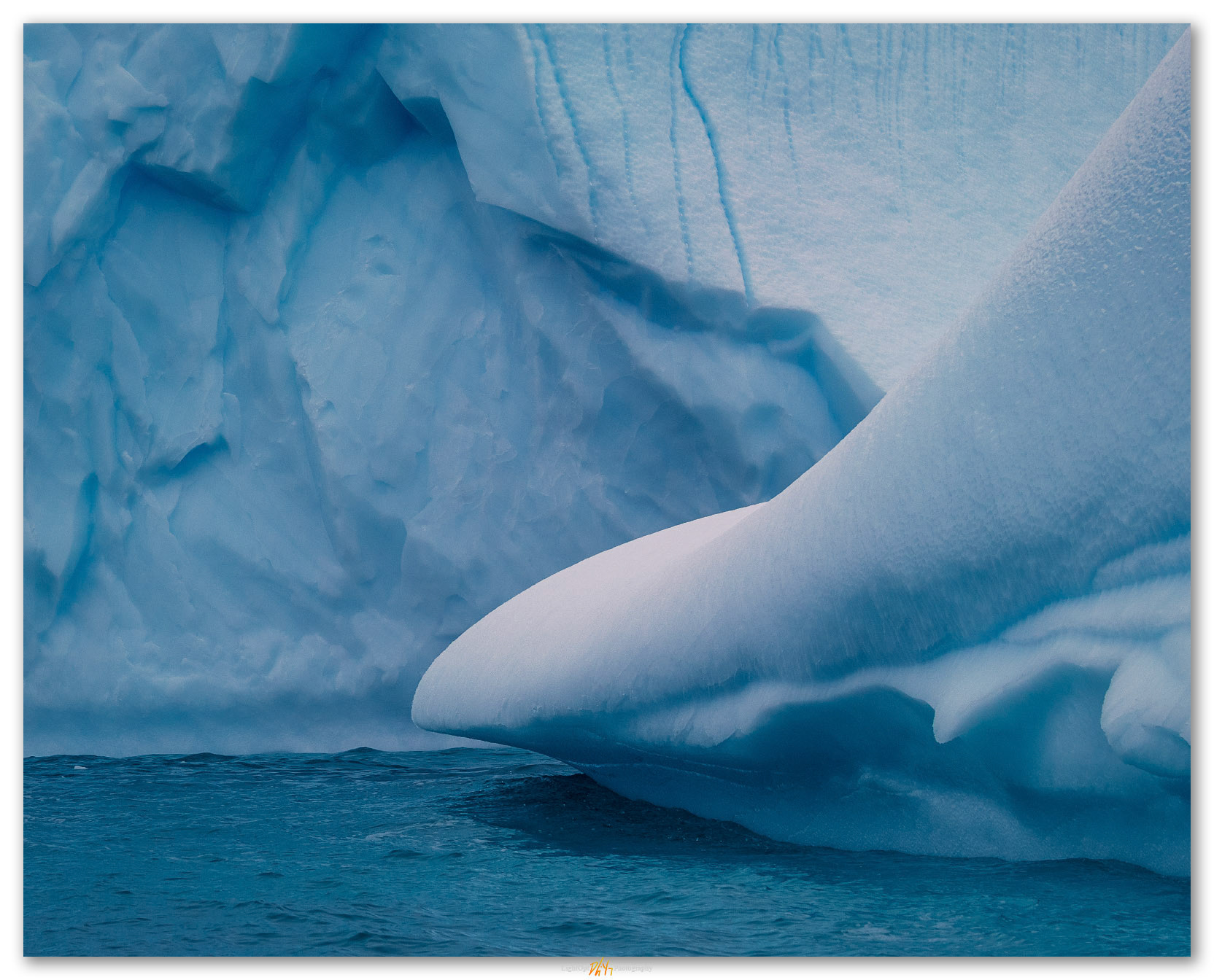 Taste the sea. Shapes of ice along the Antarctic Peninsula
