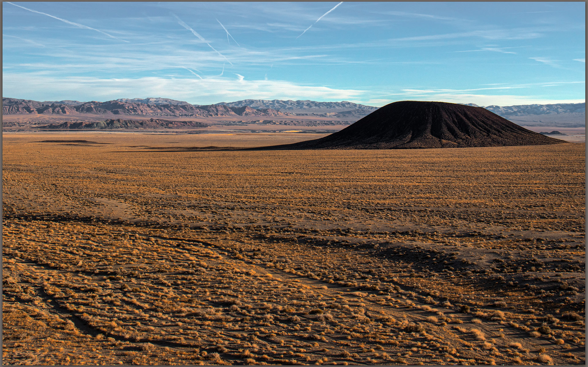 The Crater. Clayton Valley, Great Basin Desert, NV, USA