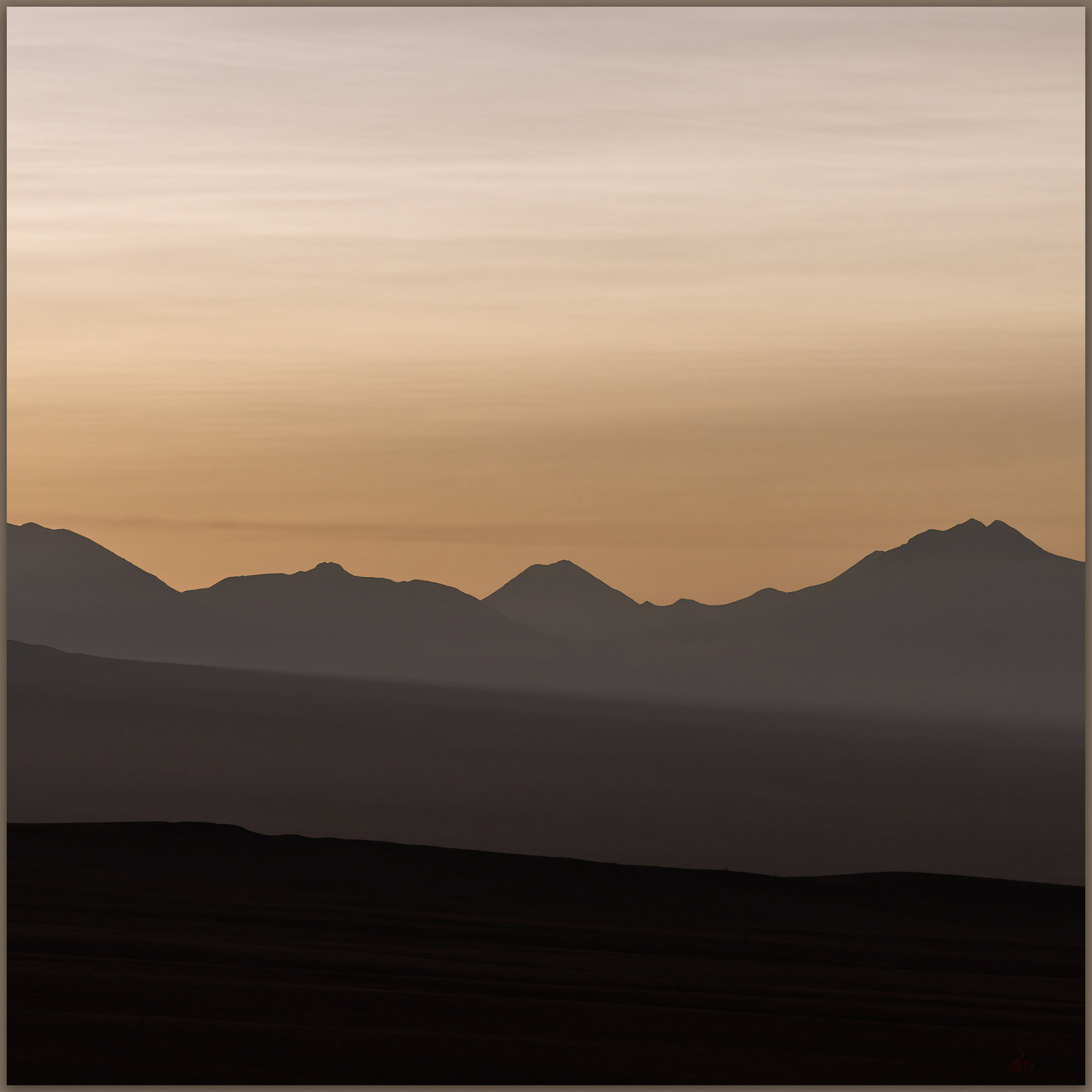 Volcanic dust. Along the frontier of Bolivia and Chile, Atacama Desert, Chile