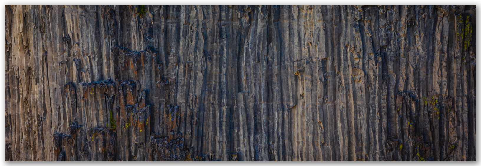 Blue dihedrals. Palouse Falls, WA, USA