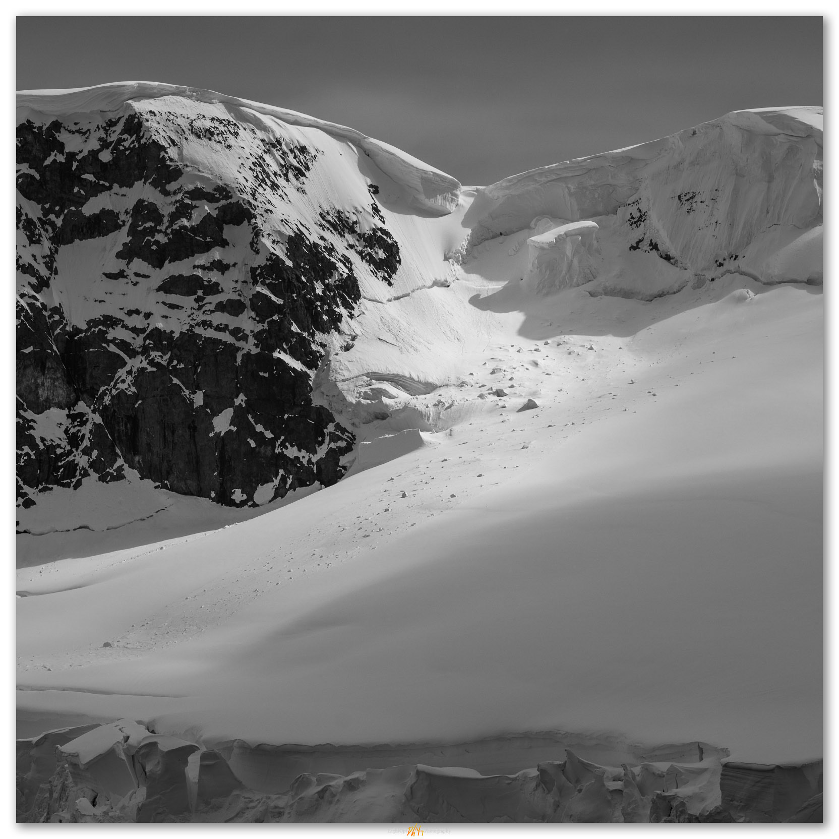 Slide. Traces of change in the snowpack of Antartic Peninsula