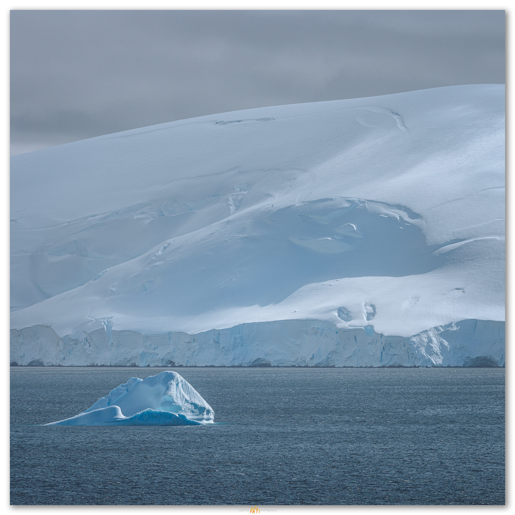 Adrift. Coastal Antarctica