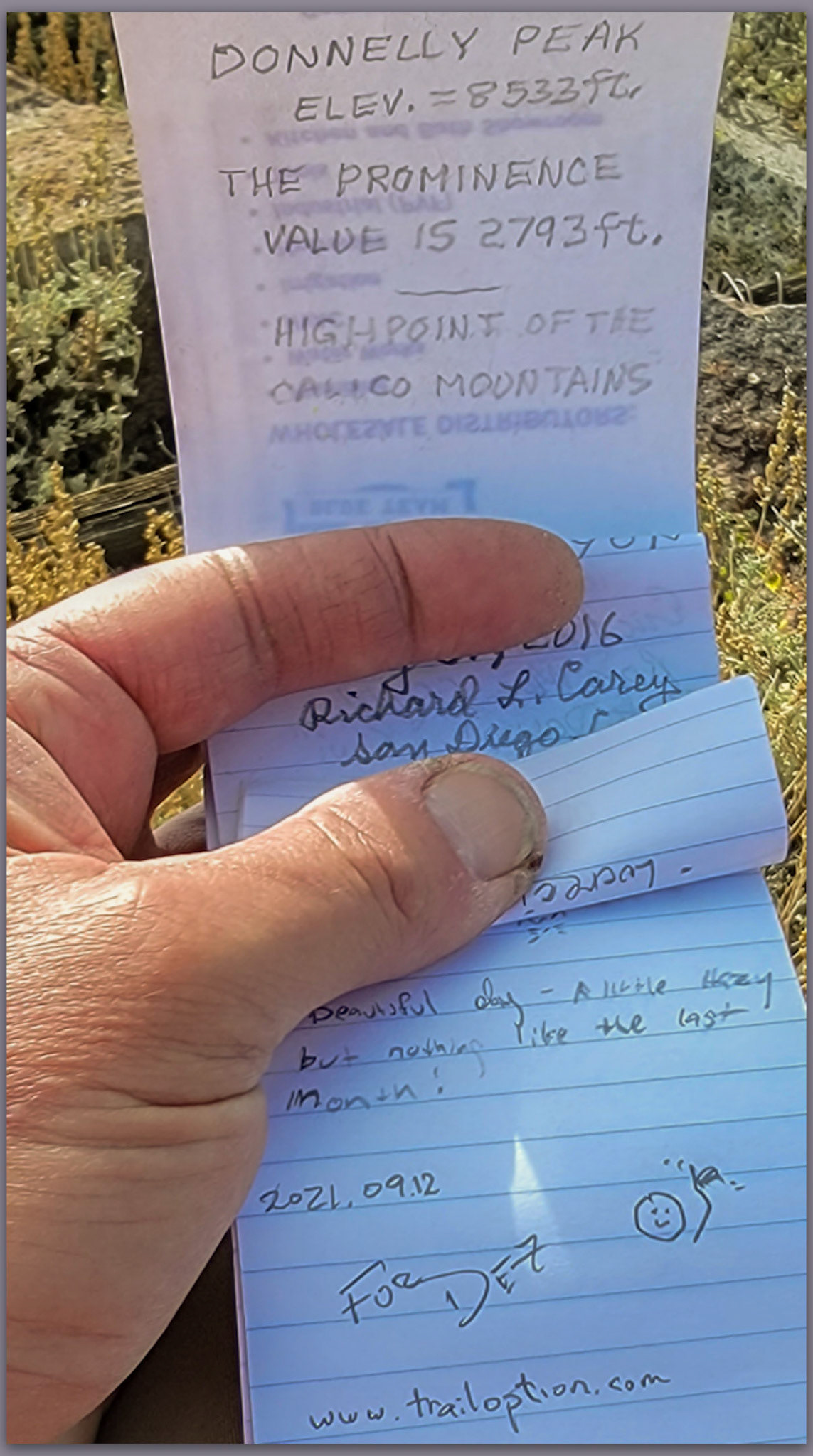 Summit register #89