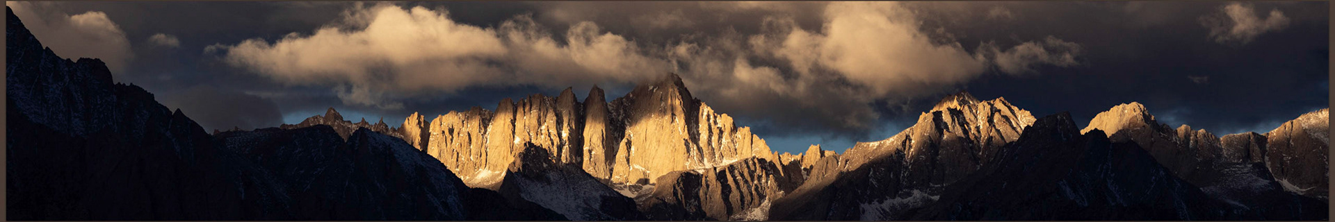 Sierra sunstrike. Early morning in the Eastern Sierra, Owens Valley, CA, USA