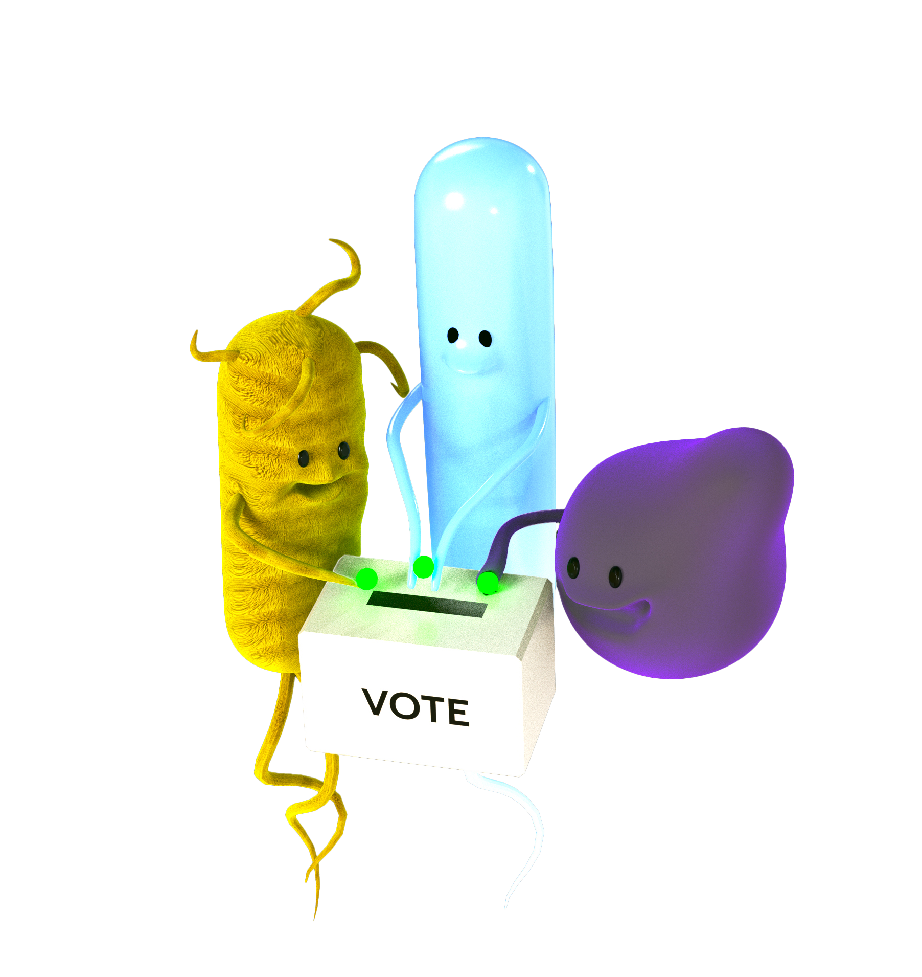 Bacillus, Vibrio, Coccus voting
