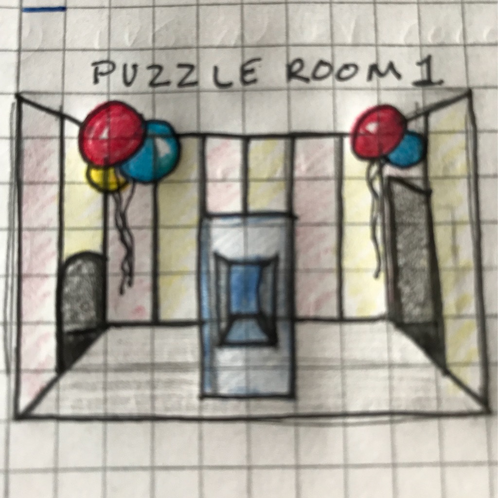 Puzzle room mock-up