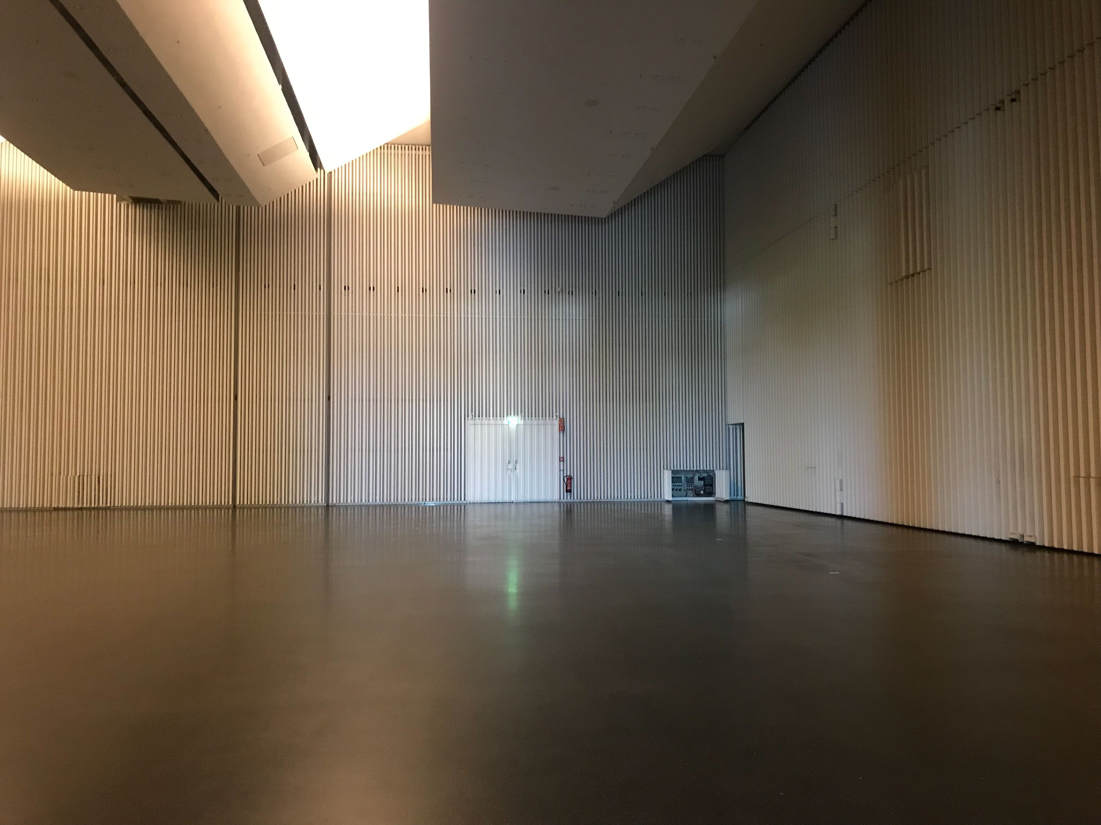 Empty space, before build