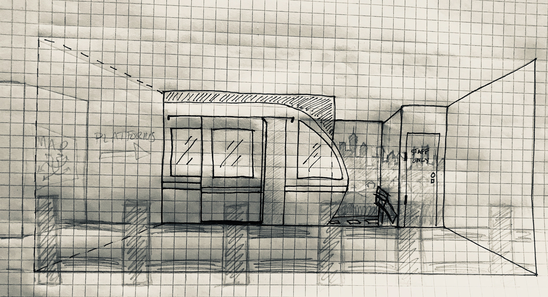 Train mock-up