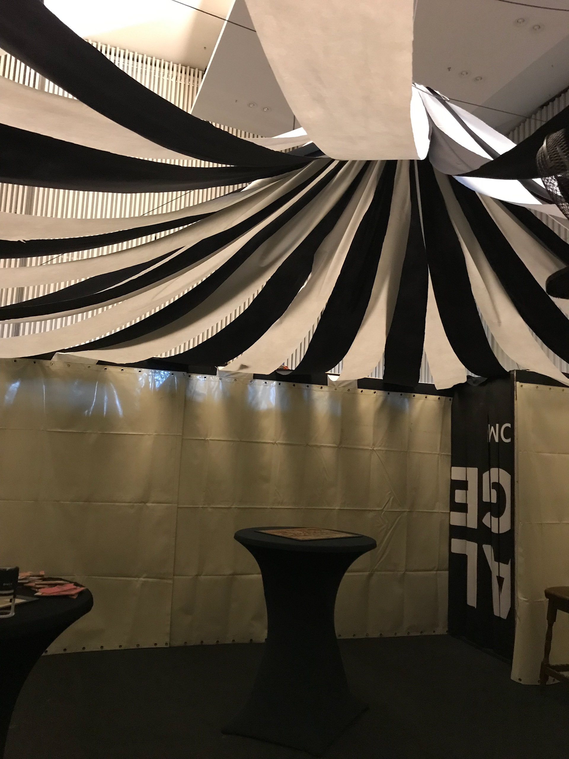 Puzzle Room with "tent top"