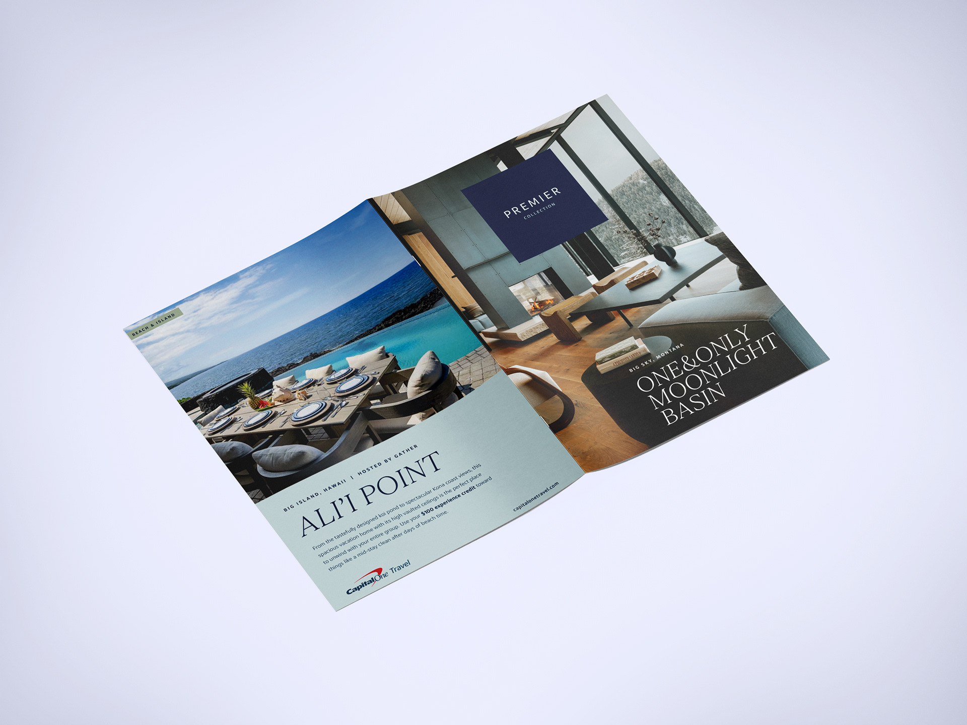 Lux Travel booklet back cover and cover