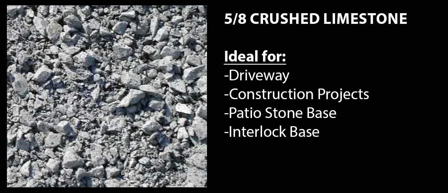 This product is great for base material under flagstone, retaining walls, or concrete. It provides a firm base that deals well with water