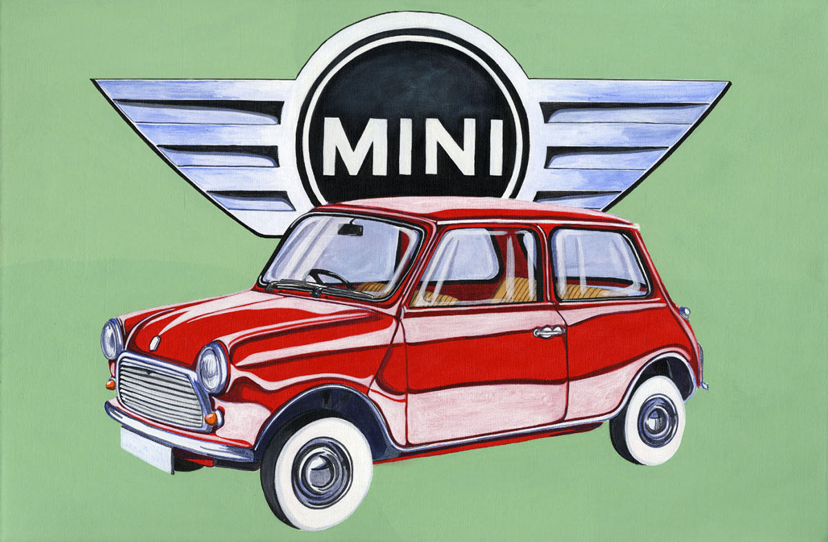MINI - Acryl auf Leinwand - 40 x 60 cm - 2010