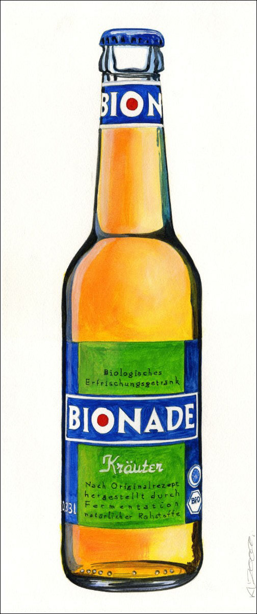 Bionade - Acryl auf Karton - 21 x 50 cm - 2013