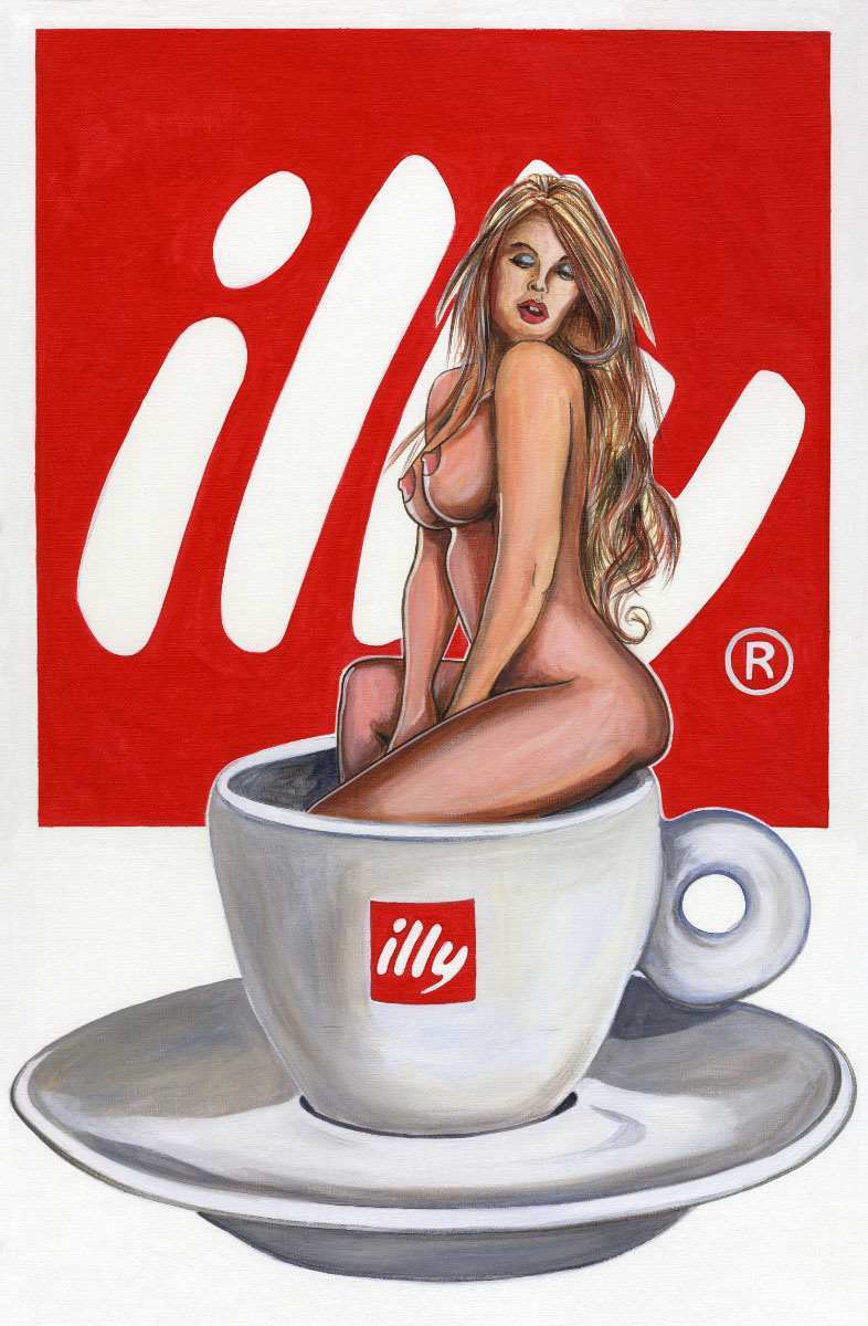 ILLY Girl - Acryl auf Leinwand - 40 x 60 cm - 2010