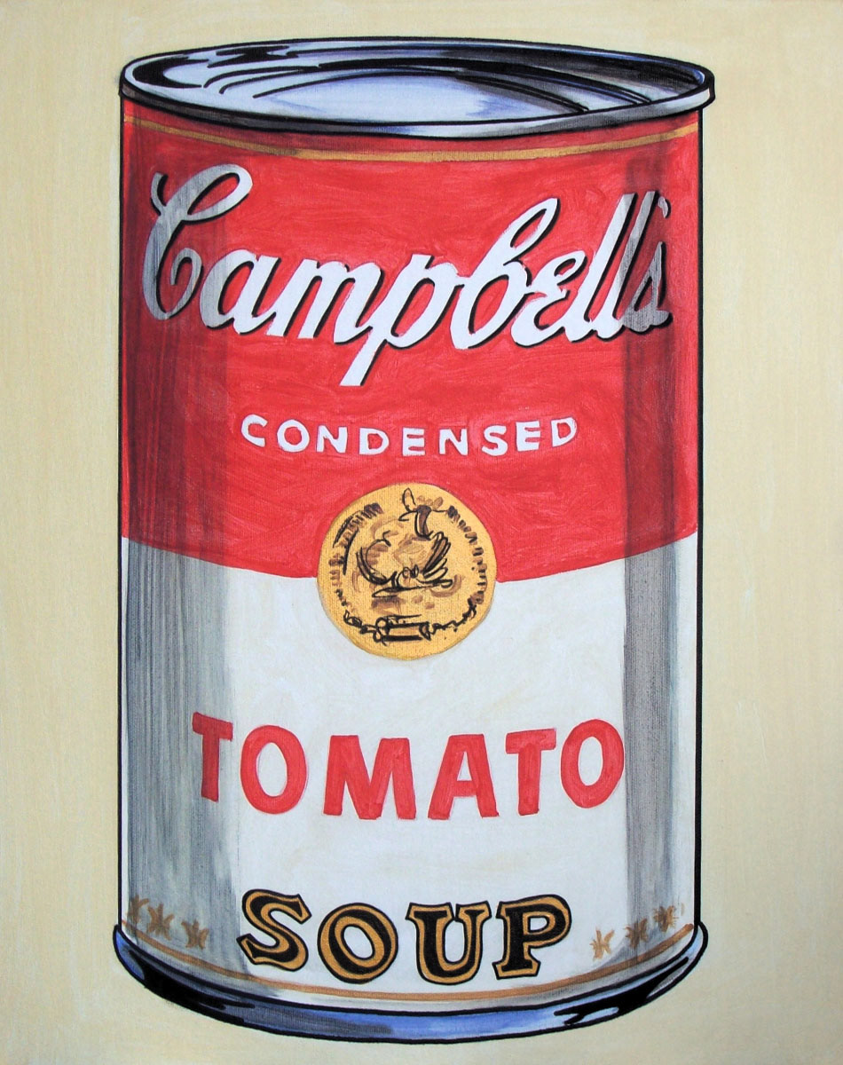 Campbell's - Acryl auf Leinwand - 40 x 50 cm - 2010