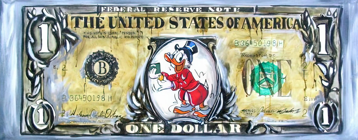 Klausewitz Dagobert Duck Dollar 1988