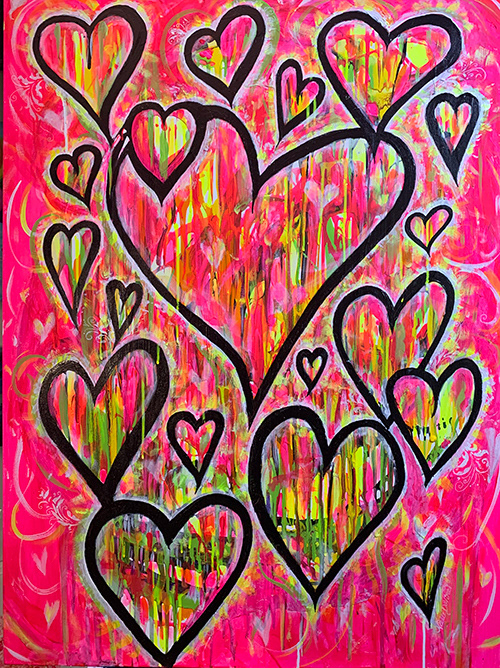 Pink Hearts