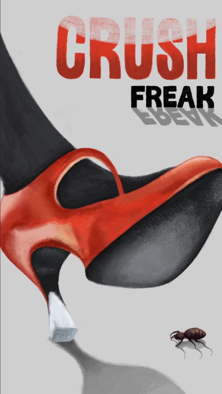 "Crush Freak" 2021, Digital Painting