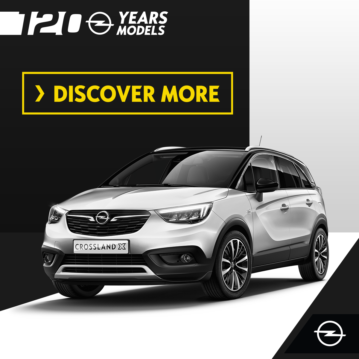 Opel Crossland X Square Static Banner
