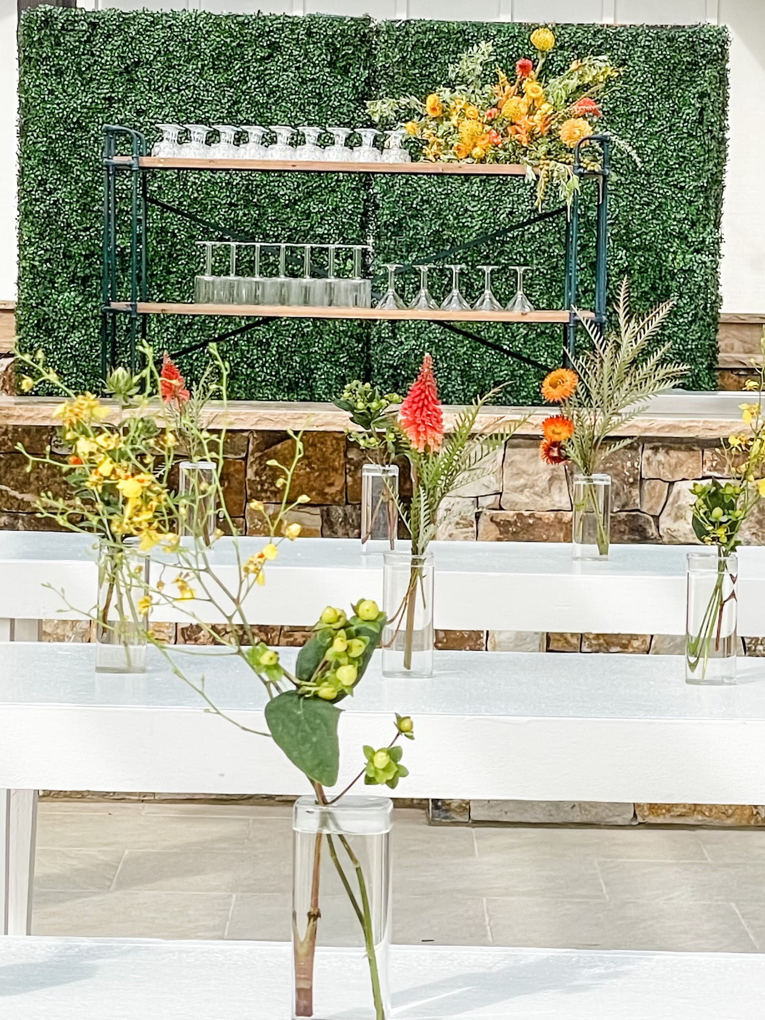 Modern Backyard Dinner