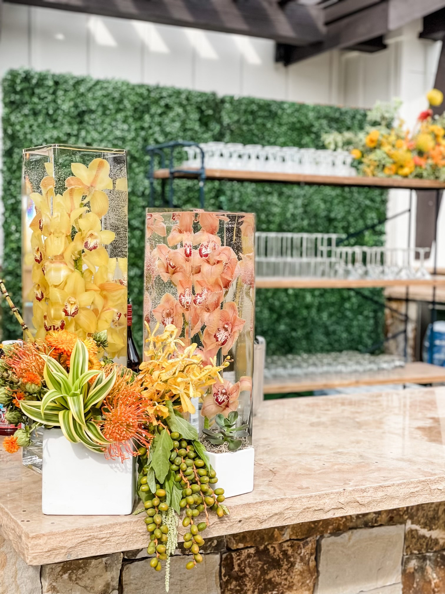 Modern Backyard Dinner