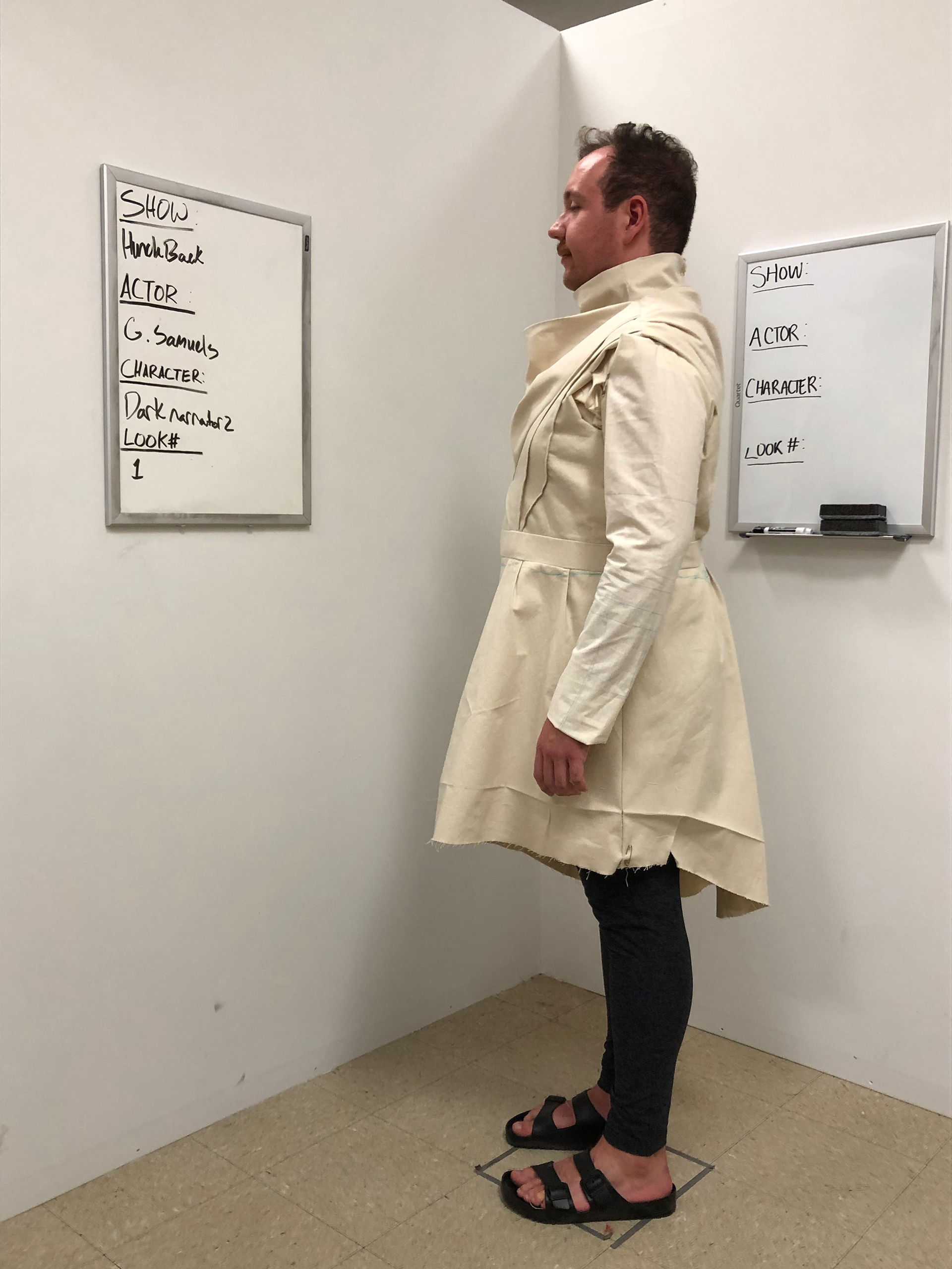 Dark Narrator 2 Mock-up fitting