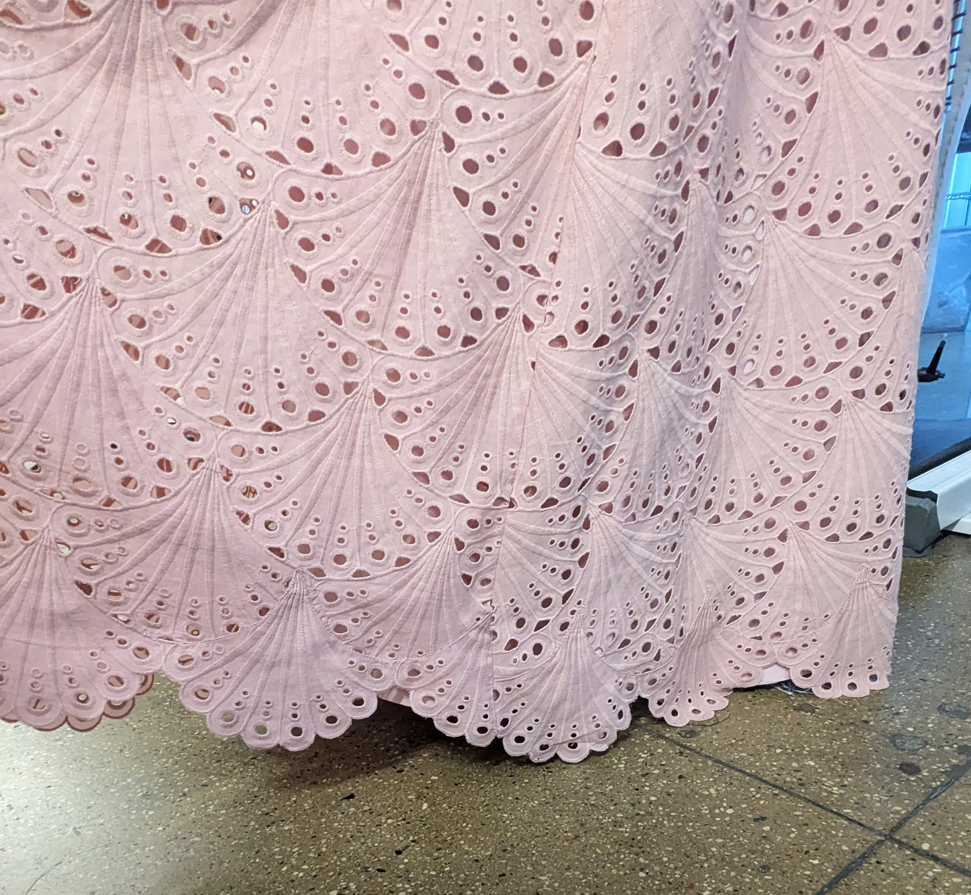 "Hershey" Film  -   hem piecing