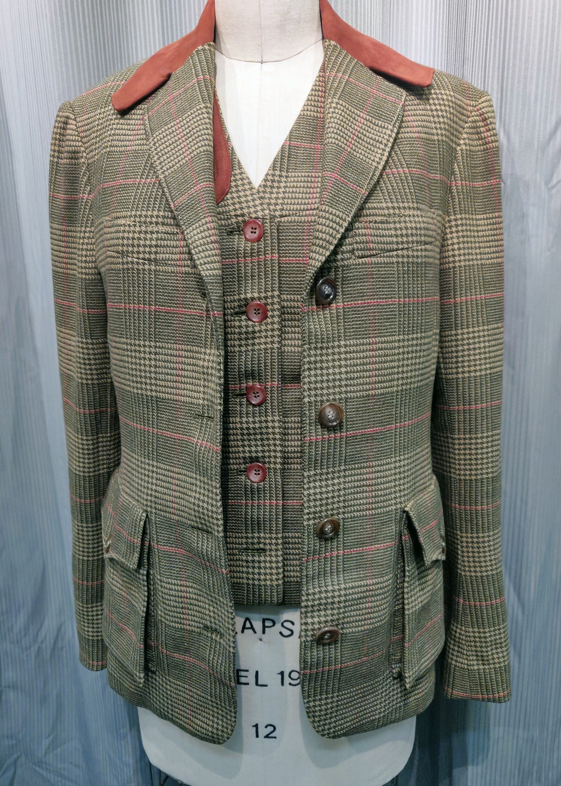 Finished vest and jacket