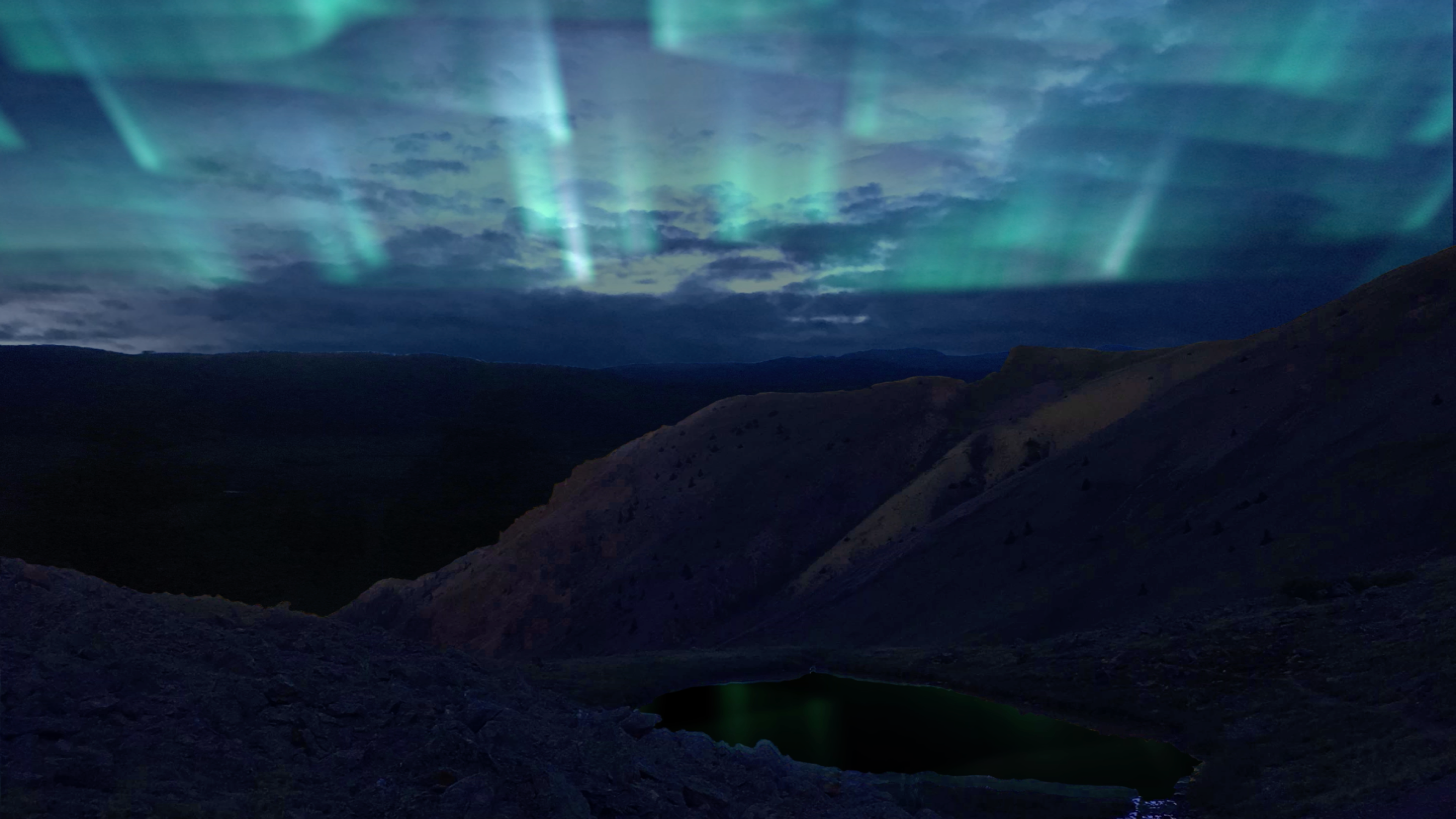 Final Product w/Borealis, Reflection & New Sky