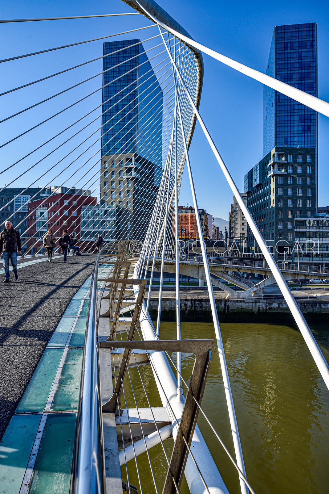 Bilbao - Ponte Zubizuri - Arch. Santiago Calatrava