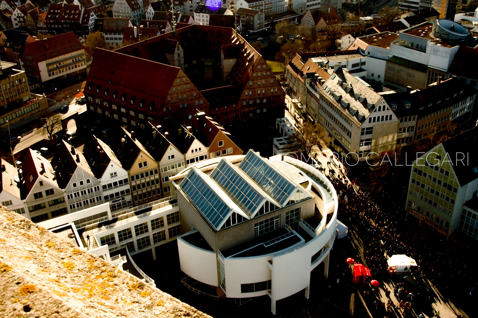  Ulm - Stadhaus Exhibition & Assembly Building - Arch. Richard Meier