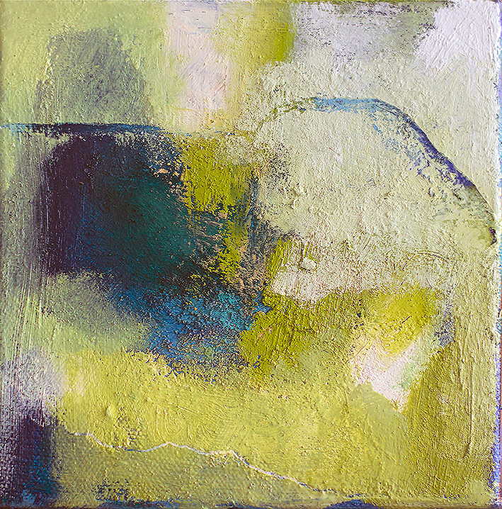 Sound of the Wind, Moumtaintop, 15x15cm