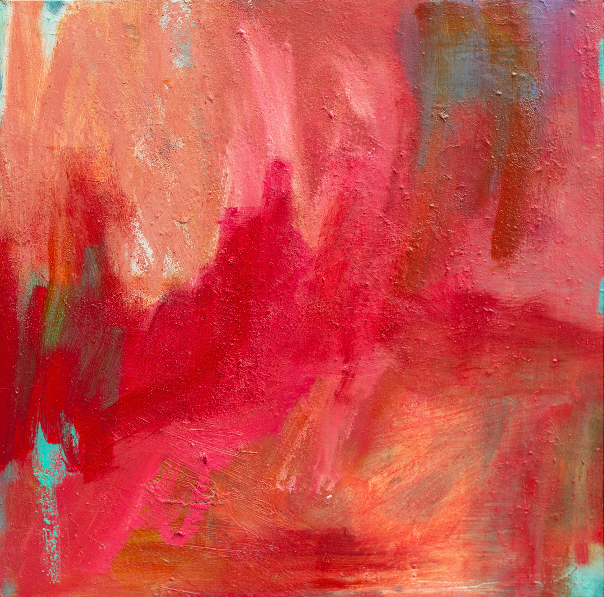 When the year disappeared in a blink 60 x 60 cm